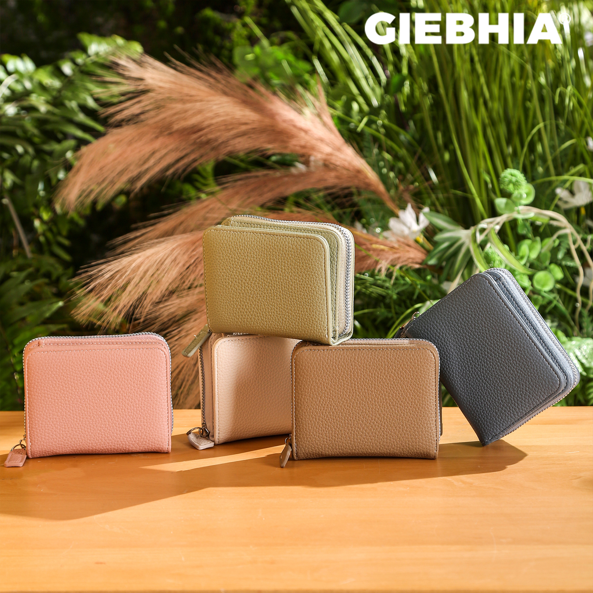 New Women's Genuine Leather Multifunctional Snap Accordion Card Holder Japanese Style Coin Slot Multifunctional Card Wallet for Women