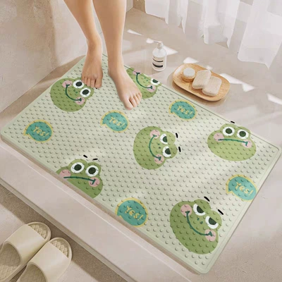Avtomobil döşəmə paspasları – Bathroom Floor Mat - frog-no-45-3665cm-official-authentic-product