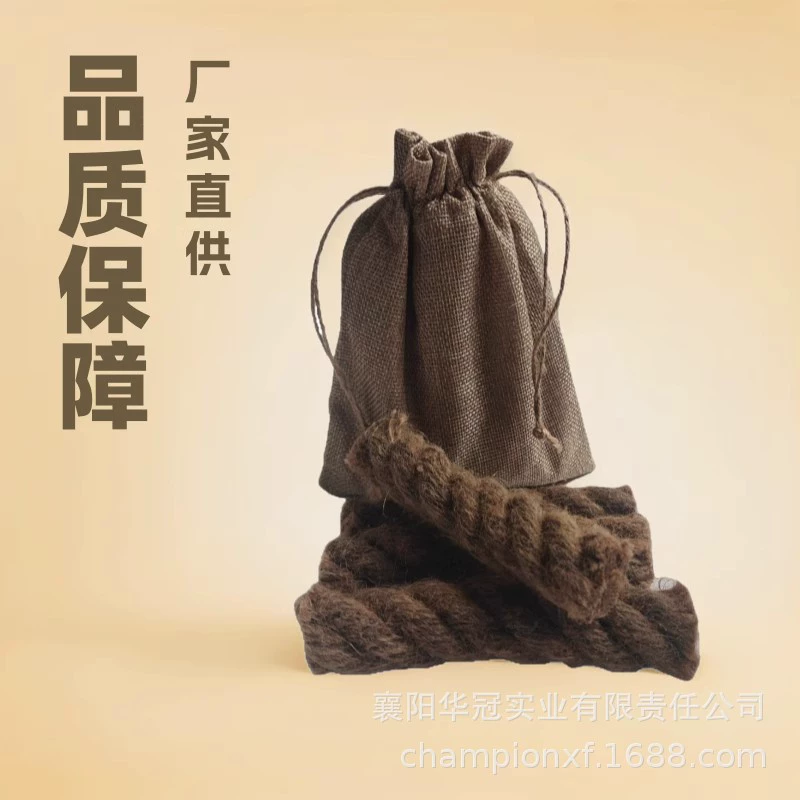 Средства для кемпинга на открытом воздухе, стартер для костра, угольный стартер, вощеная пеньковая веревка, стартер для костра, угольная веревка