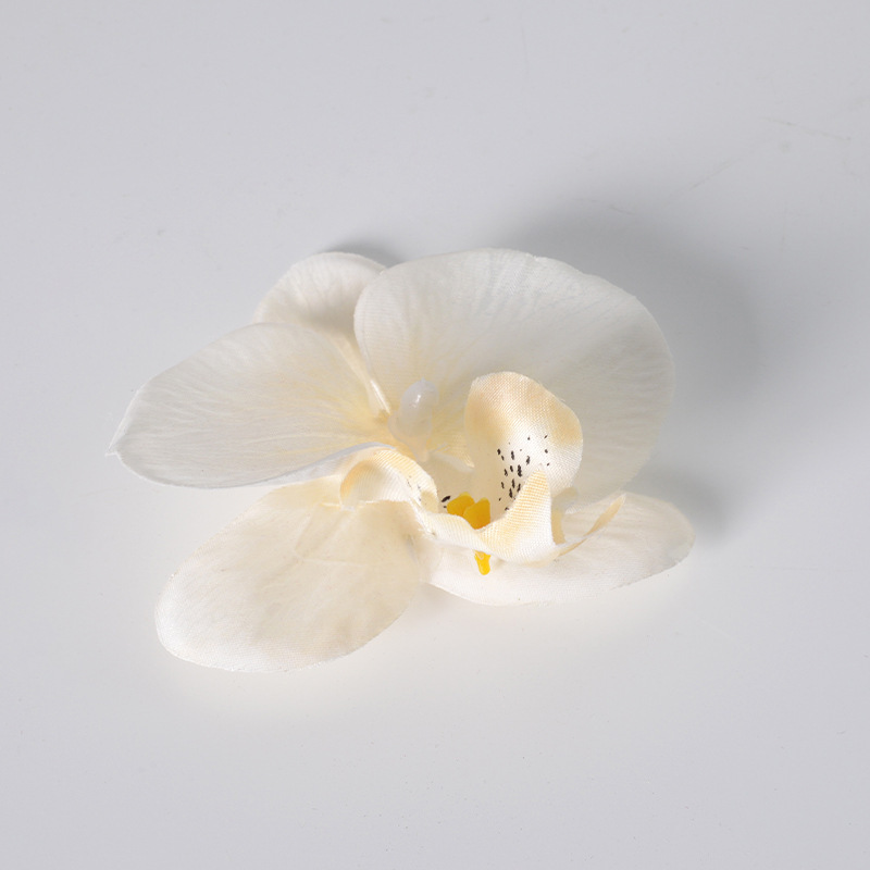 シミュレーションフィルム胡蝶蘭花頭花弁シミュレーション花アクセサリーヘアピンdiy手作りウェディングドレス装飾|undefined