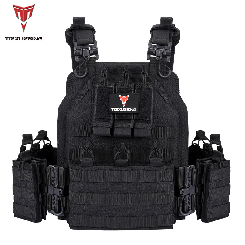 Cross-border best-selling outdoor multi-functional, wear-resistant, and waterproof tactical vest, designed for military enthusiasts and real-life CS (close-quarters combat) scenarios; modular tactical vest Cross-border best-selling outdoor multi-functional, wear-resistant, and waterproof tactical vest, designed for military enthusiasts and real-life CS (close-quarters combat) scenarios; modular tactical vest