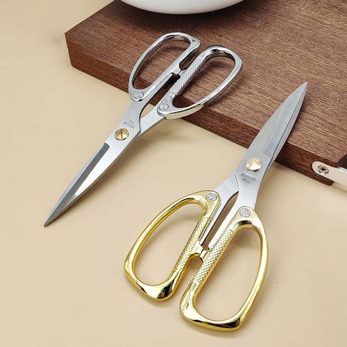 Powerful Chicken Bone Shears Stainless Steel Aluminum Kitchen Shears Home Use Bone Shears Meat Shears Fish Shears Food Shears