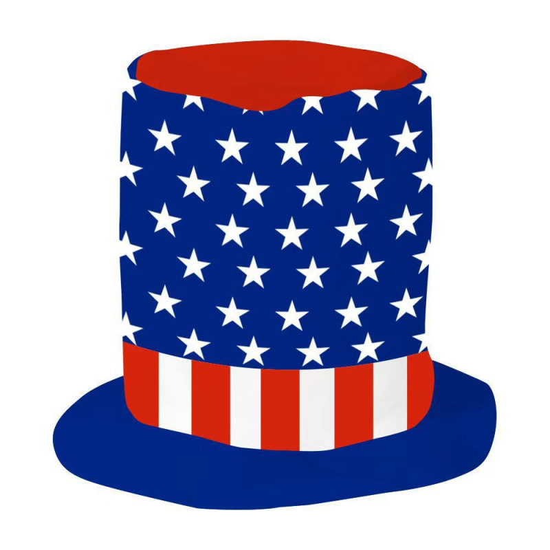 Sombrero de Animación con Bandera de Terciopelo Decorativo para Eventos Deportivos y Fiestas image 42