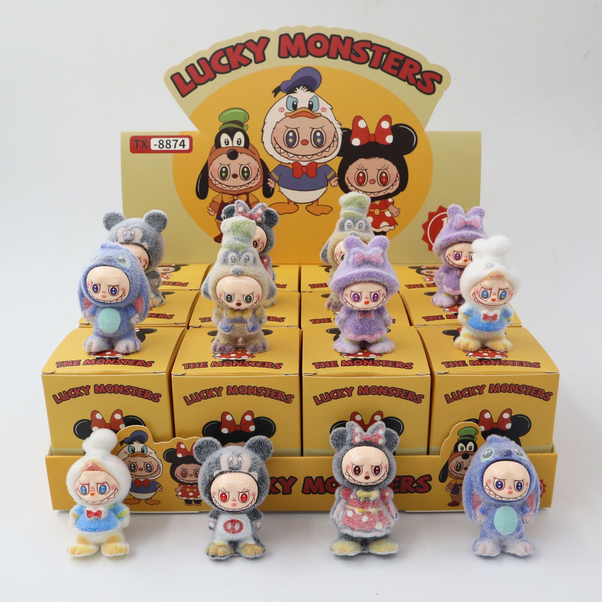 コーラ植毛ラブブラインドボックス小さな装飾品子供のおもちゃバブルマート屋台卸売トレンディなおもちゃ人形ブラインドバッグ