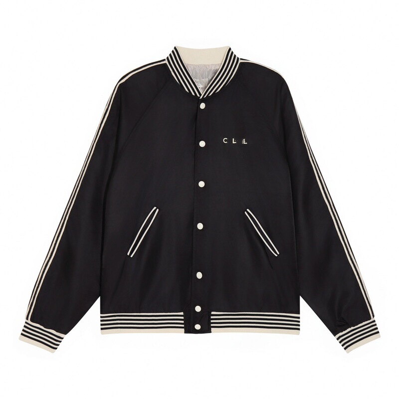 Ceiling Poison Home Original Standard CEL Internet Red Forged Nylon Baseball Jacket Baseball Jacket for Men and Women Ceiling Poison Home Original Standard CEL Internet Red Forged Nylon Baseball Jacket Baseball Jacket for Men and Women