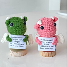 �羳�¿�Adorable Crochet Dragon�ɐ��h�������ֹ�ë��������ż