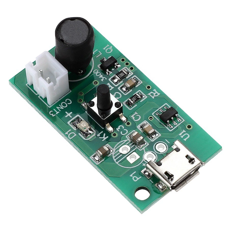 USB-увлажнитель, печатная плата, аксессуары для распыления, квадратный распылитель мощности MIRCO, большой объем, бесшумный рабочий стол