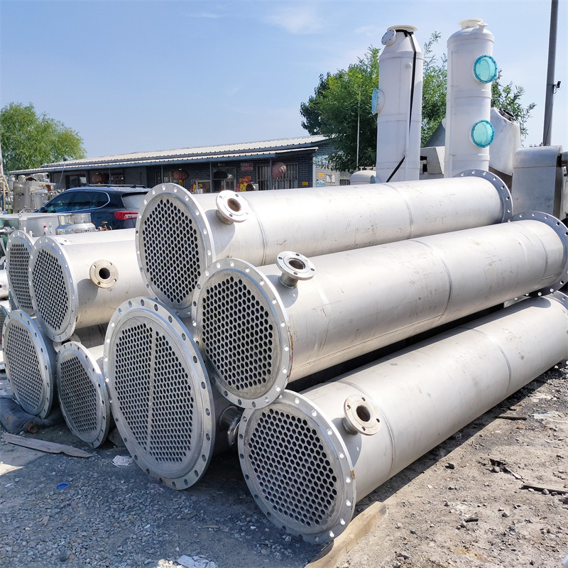 转让二手列管式冷凝器 100平方冷凝器 工业冷却设备