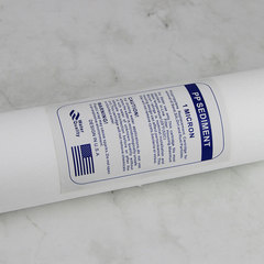 20寸40寸PP棉濾芯商用淨水器自動售水機一級前置5微米1微米帶骨架