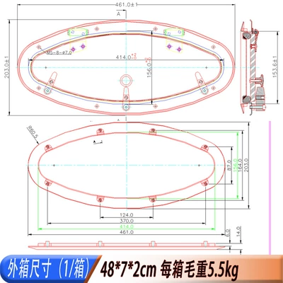 316 Stainless Steel Porthole Yacht Marine Rv Porthole Skylight Toolbox Cover Window Boat Window Decorative Window Water (Avtomobil ehtiyat hissələri) - 616