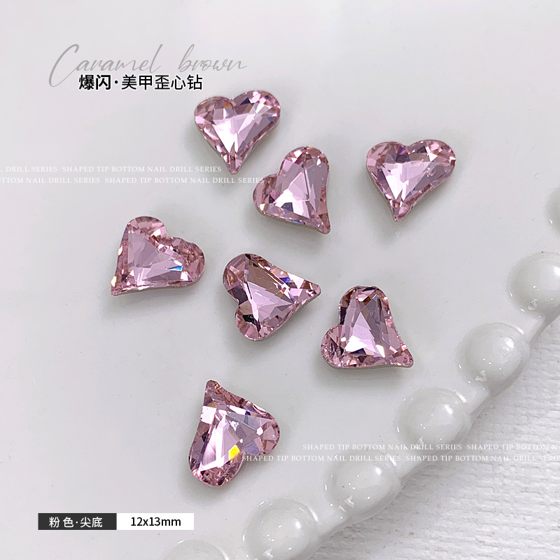 ピンク 12x13mm シングル
