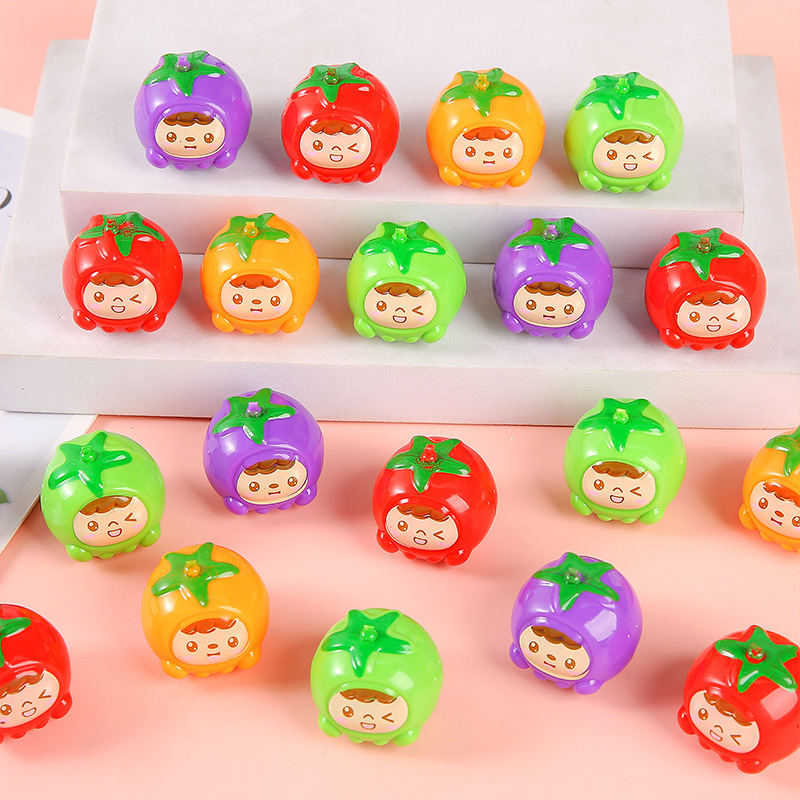 クリエイティブ食品おもちゃミニグリーンアップルフルーツプルバックカーガシャポンおもちゃかわいいグリーンアップルプルバックカー卸売|undefined