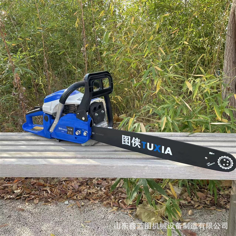 汽油链锯摩托锯 大功率汽油机动链锯伐木修剪砍伐锯 便携式油锯