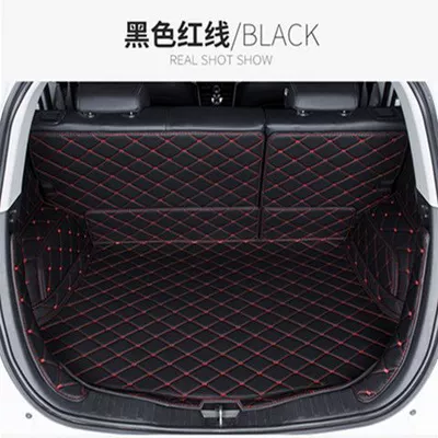Full-Coverage Trunk Mats for Trunk Mat - fully-surrounded-by-black-and-red-lines-note-model-and-year