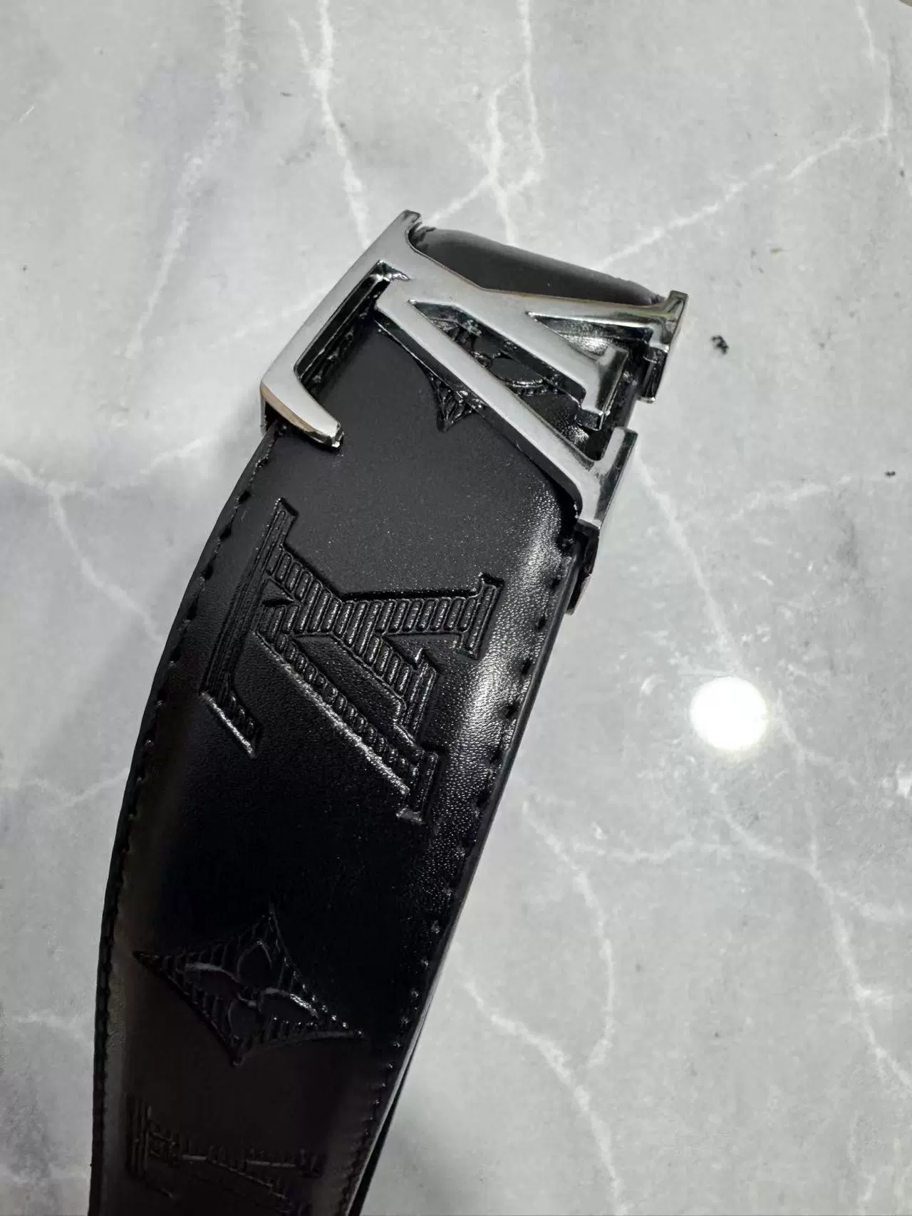 Belt with letters, high-quality style