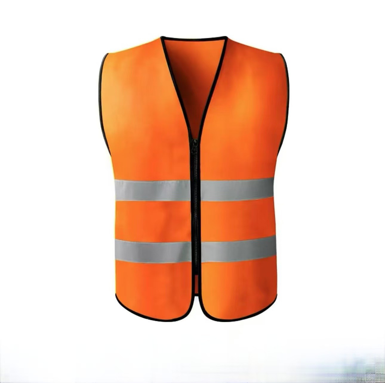 Chaleco reflectante multibolsillo chaleco reflectante chaleco reflectante seguridad construcción de ingeniería de construcción fábrica de tráfico en stock