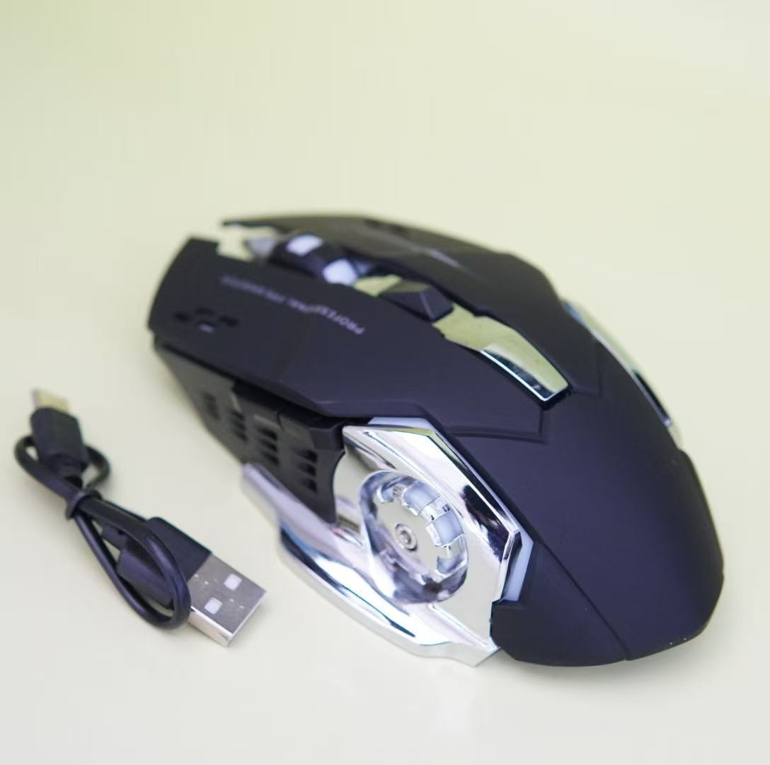 Wireless Mouse Bluetooth Charging Dual Mode Silent Operation For Office E Sports Gaming Desktop And Laptop Use_voghion.com