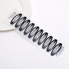 Environmental protection thickened lacquered hair clip Black sub -light paint with high elastic hair clip wholesale one card installation price