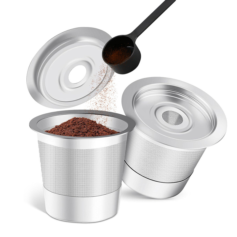 Reusable Ninja Stainless Steel K Cup Kuerig1.0 Coffee Machine Filter Compatible with Coffee Capsule Reusable Ninja Stainless Steel K Cup Kuerig1.0 Coffee Machine Filter Compatible with Coffee Capsule