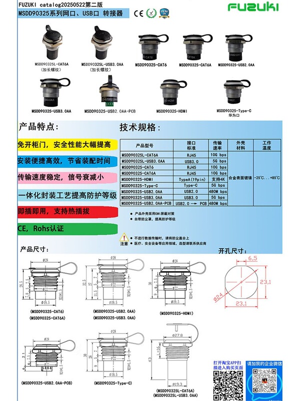 Metal Network Port Adapter Msdd90325 Network Cable Connector USB Female Socket Typec Connector Hdm Ethernet Metal Network Port Adapter Msdd90325 Network Cable Connector USB Female Socket Typec Connector Hdm Ethernet