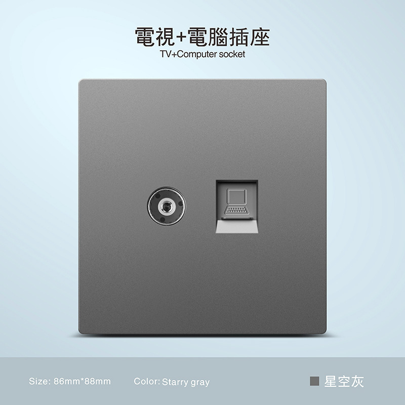 Inglés ultra delgada piel gris 250V pared escondida toma de corriente 13A Hong Kong Macao puerto con interruptor de oferta transfronteriza image 39