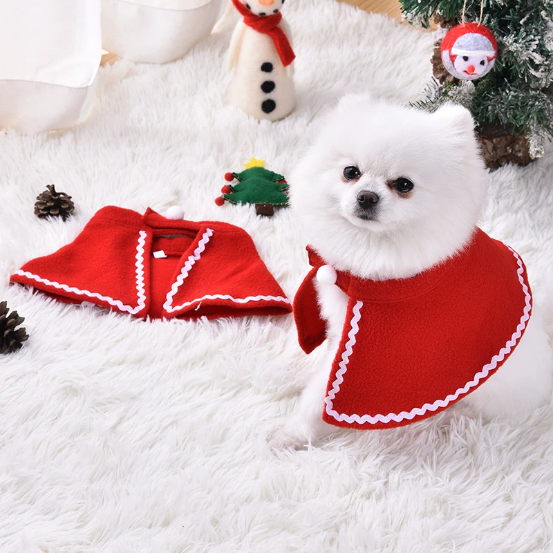 Внешняя торговля трансграничная домашняя собака одежда для собак Рождественский плащ для украшения Тедди кошка маленькая собака товары для животных