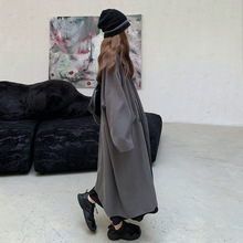 oversize���ɴ�����ͻ�ɫ��������Ů�＾�¿��ϥ������װ����