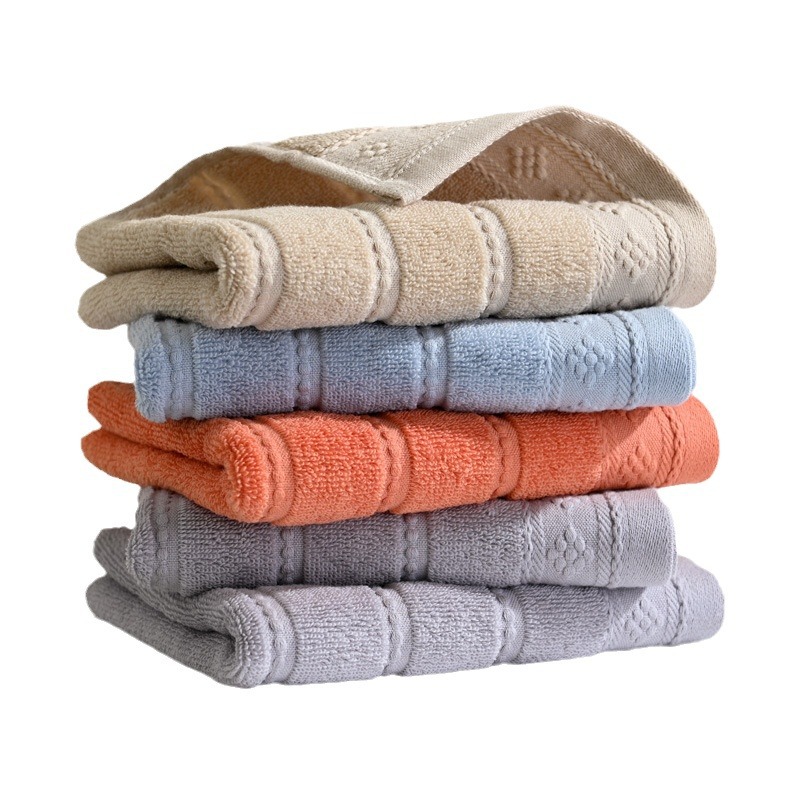 Toalha de rosto em algodão puro, macia e altamente absorvente_voghion.com