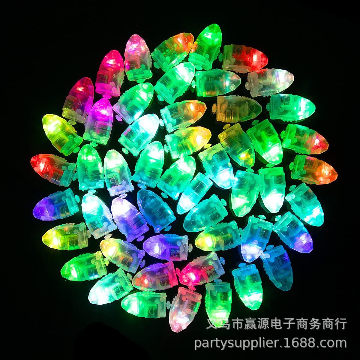 Cross-border explosions direct bullet luminous balloon lamp colorful flash birthday party decoration switch balloon