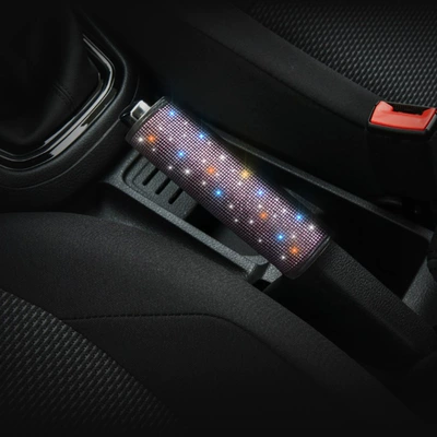 [Factory Outlet] Auto Supplies Sürətlər qutusu və əl tormozu başlıqları - pink-diamond-star-handbrake-set-one