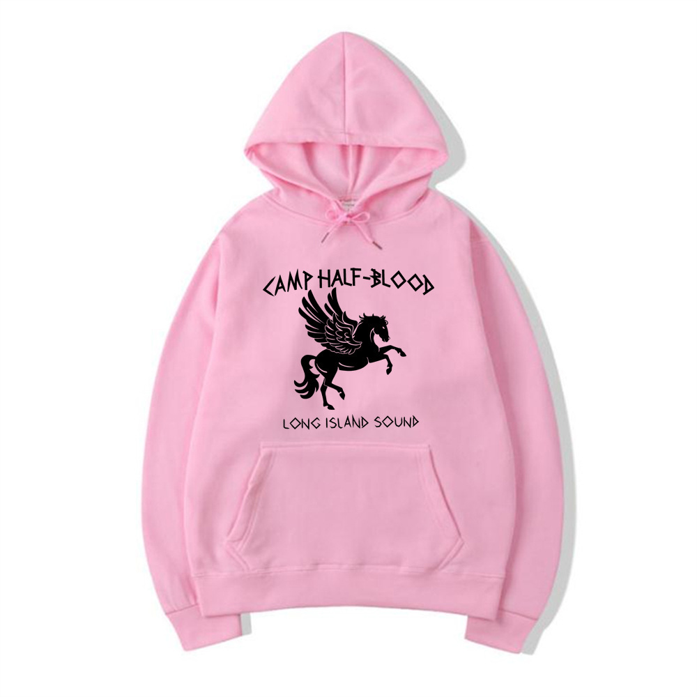 Vintage Camp Half Blood Hoodie Percy Jackson Hooded