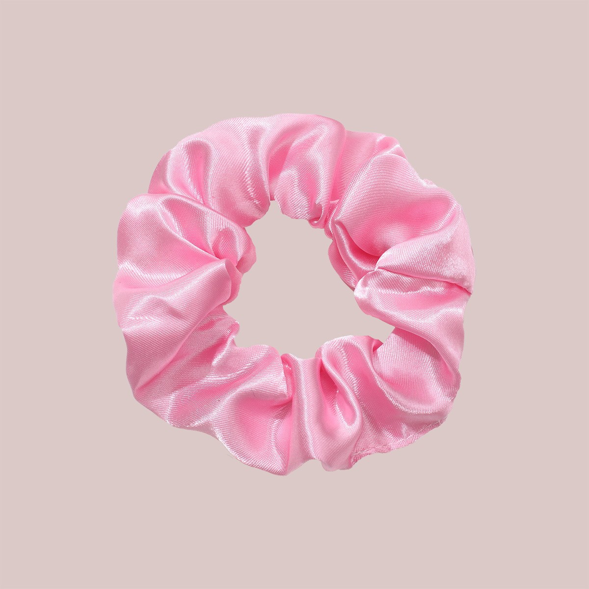 Coletero Scrunchie de Satén de Alta Elasticidad