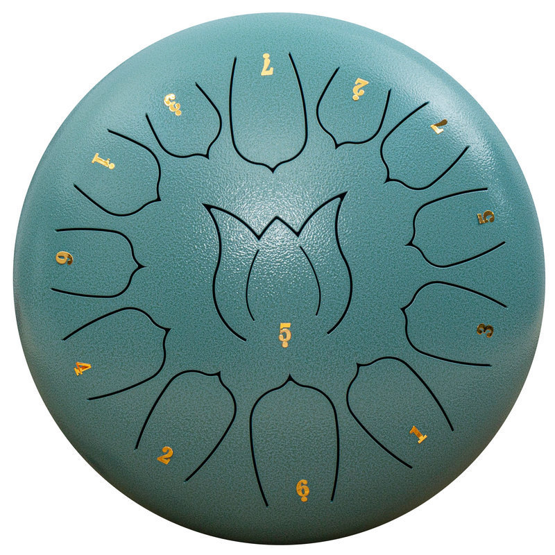 Comercio exterior transfronterizo tambor etéreo 6 / 8 / 10 / 12 pulgadas 15 tonos tambor de niños olvidar tambor de preocupación tambor de disco adulto tambor etéreo