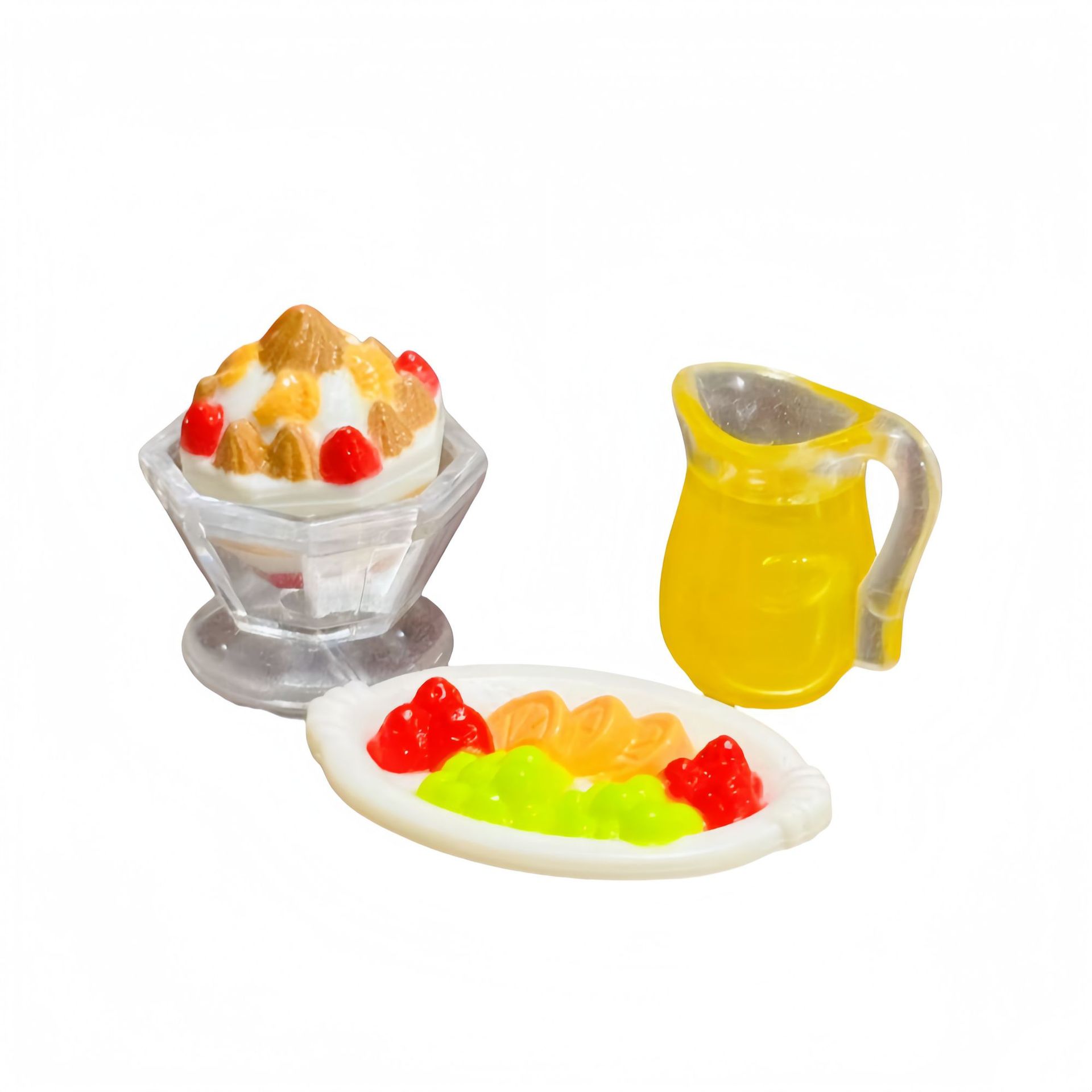 dollhouse  min΢��ԭװʳ��diyģ�ͷ��������������ˮ���̵���