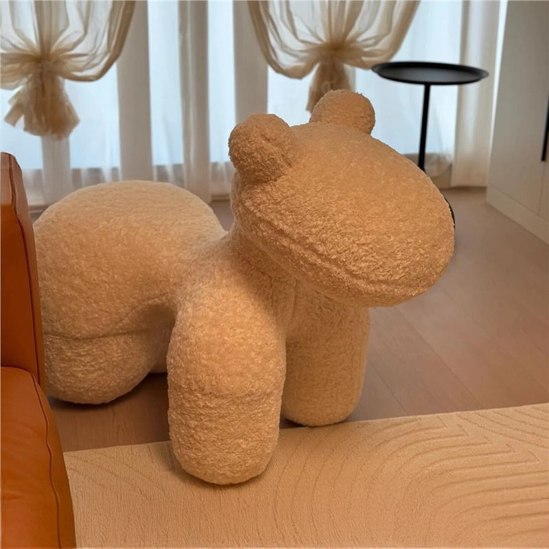 Trendy High-End Cream Creative Hotel-Style Chair Sofa Chair Living Room Combination Decorative Ornament Floor Chair