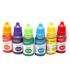 兒童科學實驗色素英文標籤顏料材料水溶性色素diy手工科技小製作