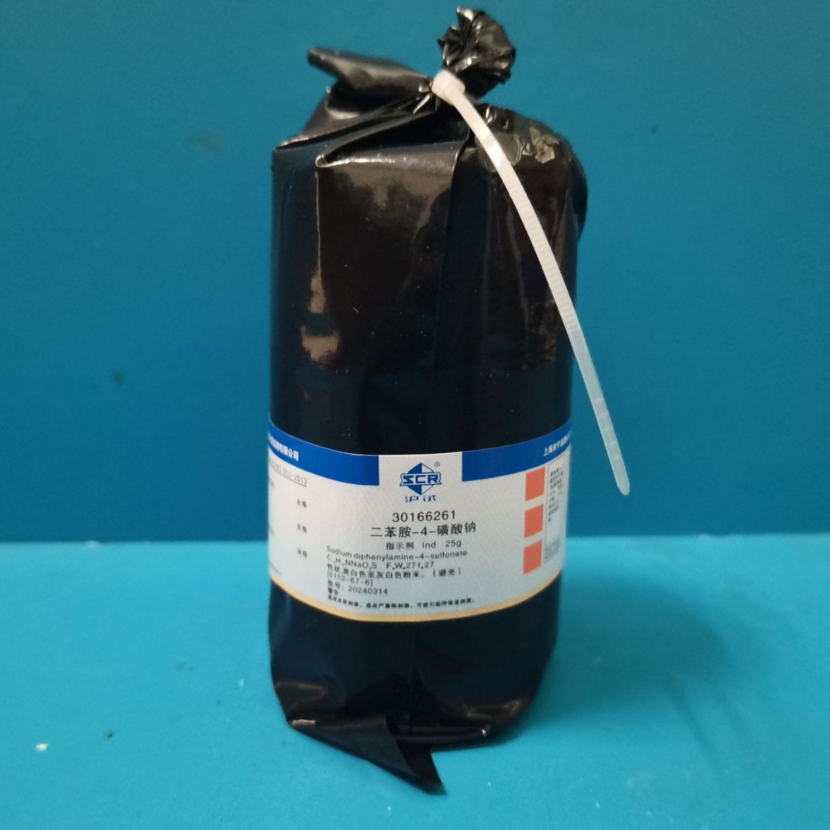 国药正品实验室化学试剂二苯胺-4-磺酸钠IND25G沪试指示剂3016626