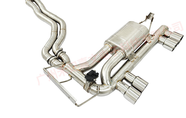 Suitable for 04-06 Bmw E46 M3 with Valve Remote Control Muffler High Performance Cat Back Stainless Steel Exhaust Pipe