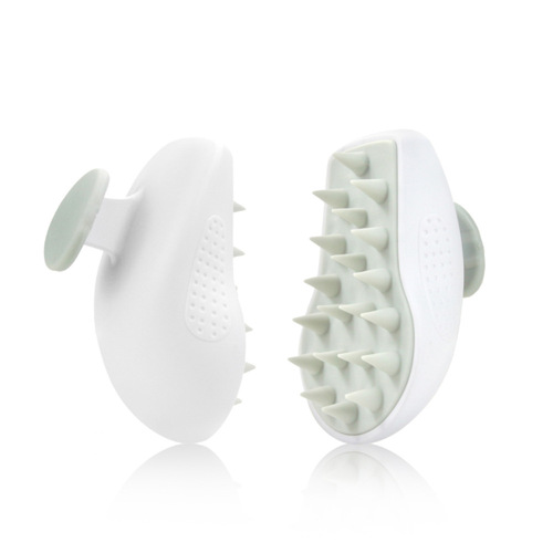 New silicone shampoo brush, household hair-grabbing shampoo artifact, clean scalp massage comb, creative shampoo brush wholesale