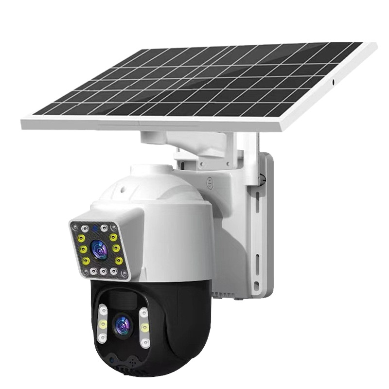 Qianniao IoT PIR İnsan Algılama Güneş Enerjili Kamera 4G Uzaktan Akıllı Monitör