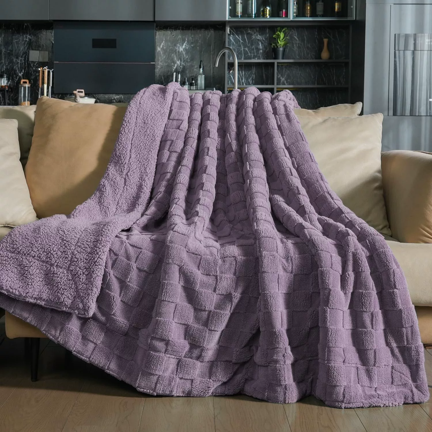 Flannel thin winter duvet, Amazon, increased thickness