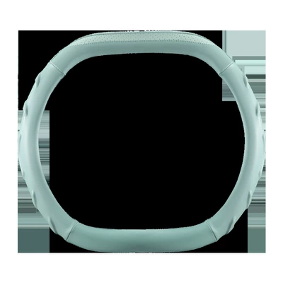 Steering wheel cover Steering Wheel Cover with a - s-2402-nappa-leather-double-d-type-tiffany-blue-38cm