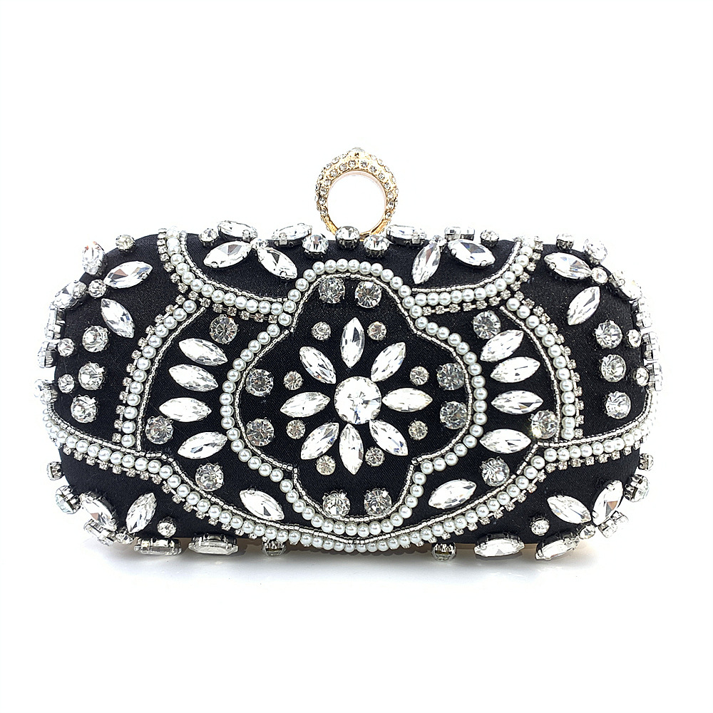 MAC013 Luxury Handbag with Diamond Cheongsam Design from Mariam's Collection20