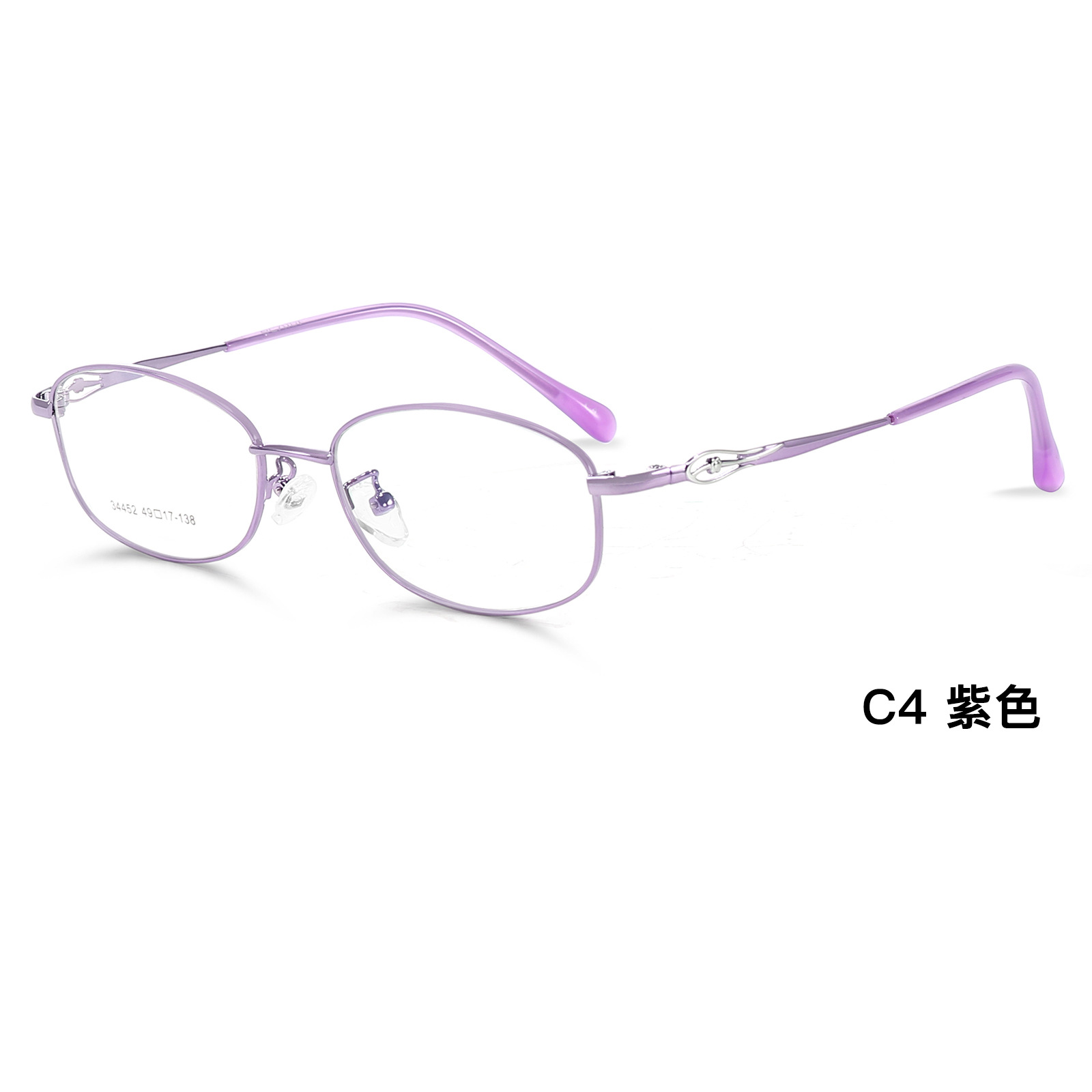 Ligero y cómodo marco completo elegante de las mujeres gafas de marco completo marco de la miopía presbicia puede ser equipado con grados Danyang al por mayor