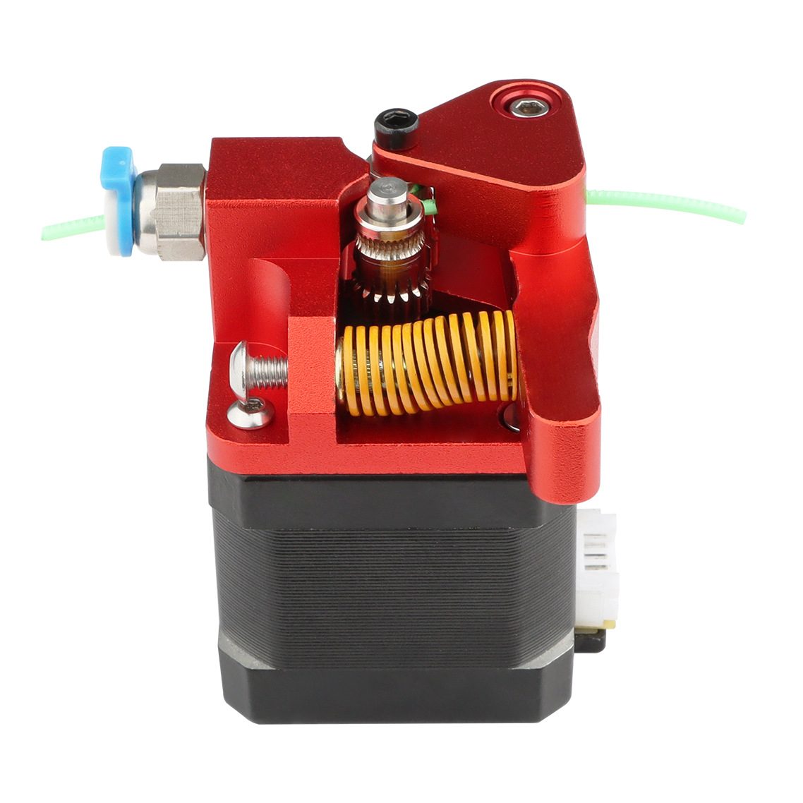 Accesorios de la impresora 3D CR10S PROEnder3 Btech doble polea extrusora Kit versión mejorada Rojo