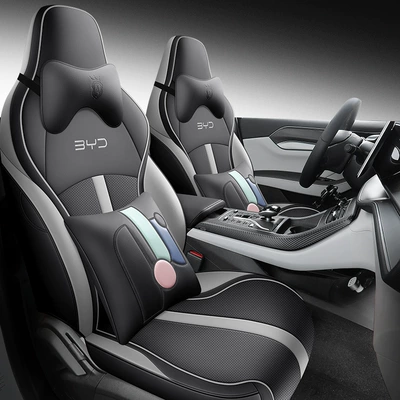 BYD Destroyer 05 üçün xüsusi, dördfəsil universal tam yastıq, nəfəs alan dəri oturacaq üzlüyü