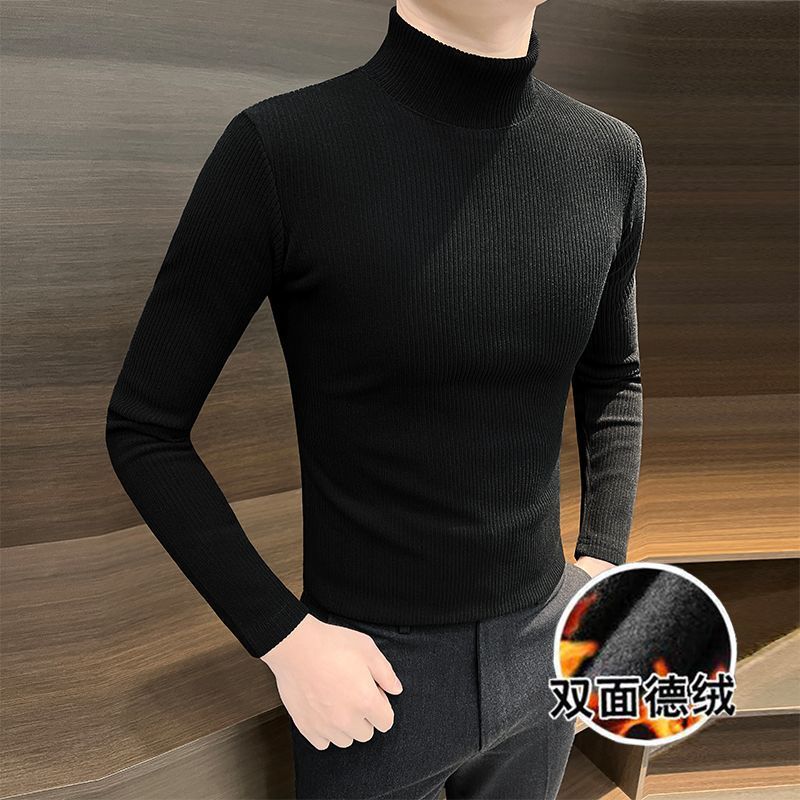 [나사 양면 벨벳] 블랙