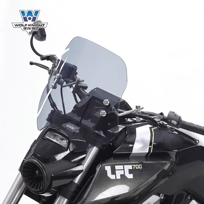 Motorcycle front windshield, Benda Jiche Wolf