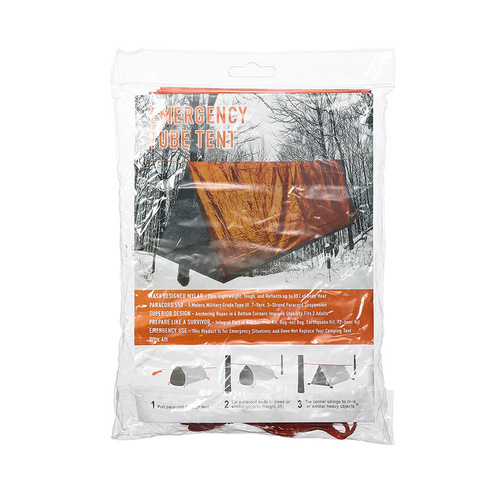 Single-layer aluminum film triangular tent portable outdoor disaster relief tent camping temporary simple sleeping bag warm emergency blanket