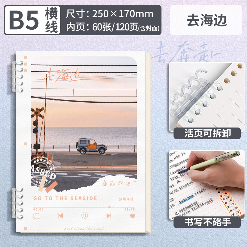 B5 escape romántico-ir a la línea horizontal de la playa